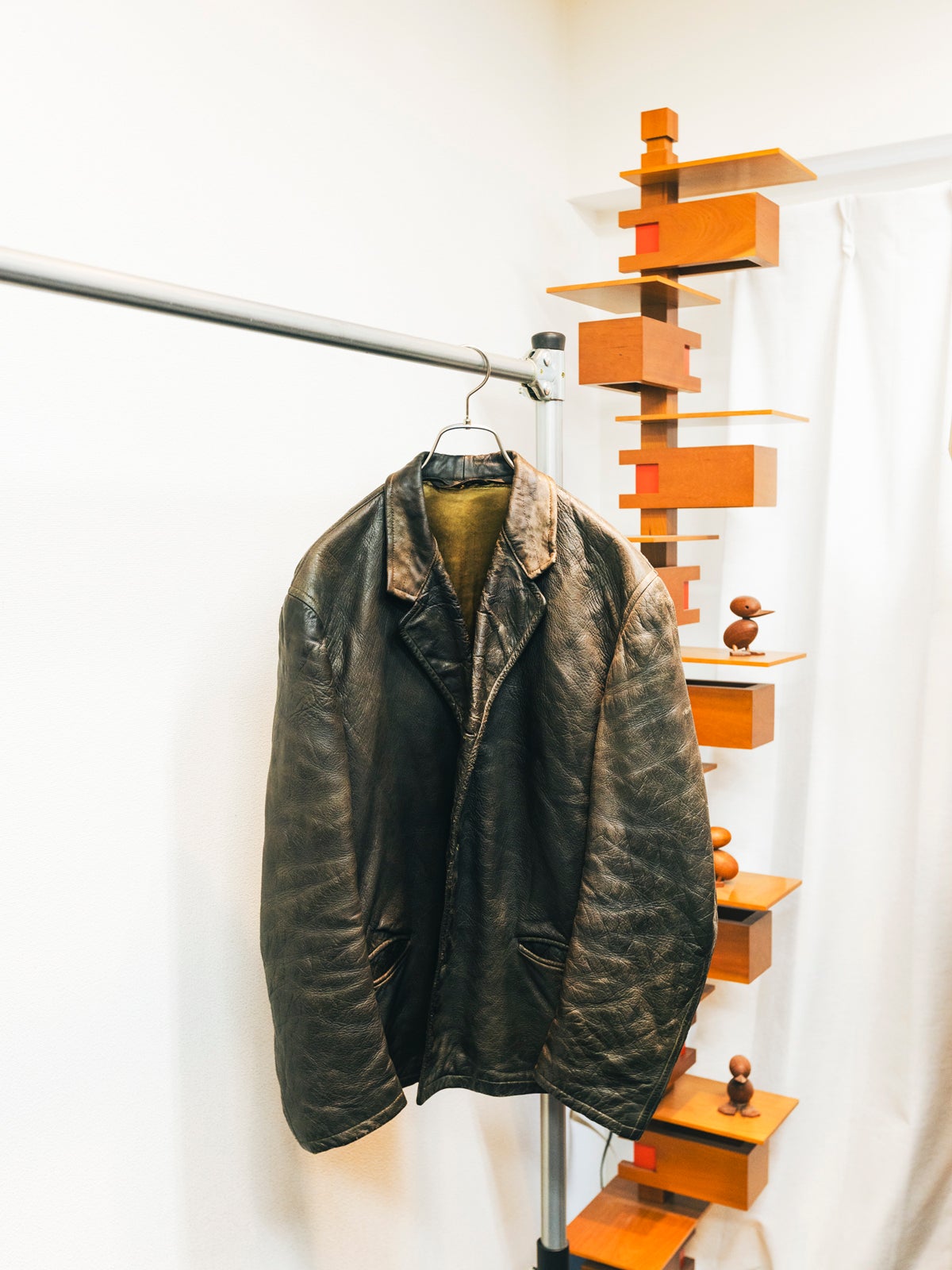 60’s ドイツのレザージャケット¥48,000
