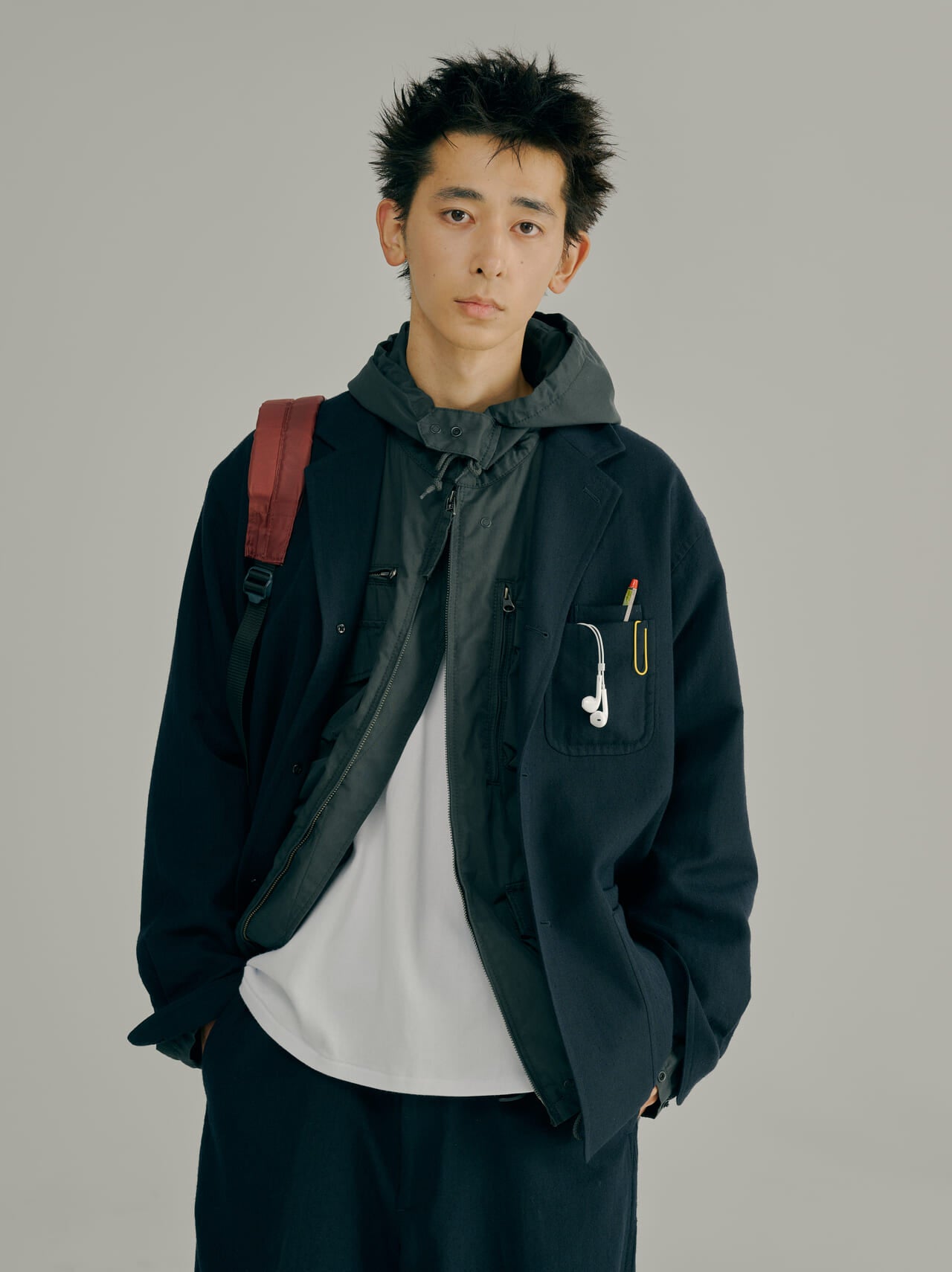 メンズノンノモデルオーディション×BEAMS_平賀惟吹さん上半身
