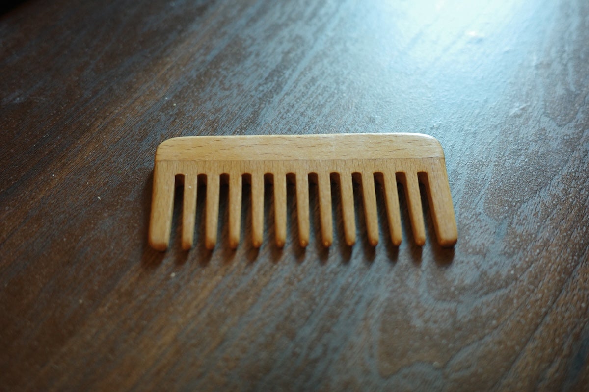 無印良品 ブナ材ヘアコーム 商品全体
