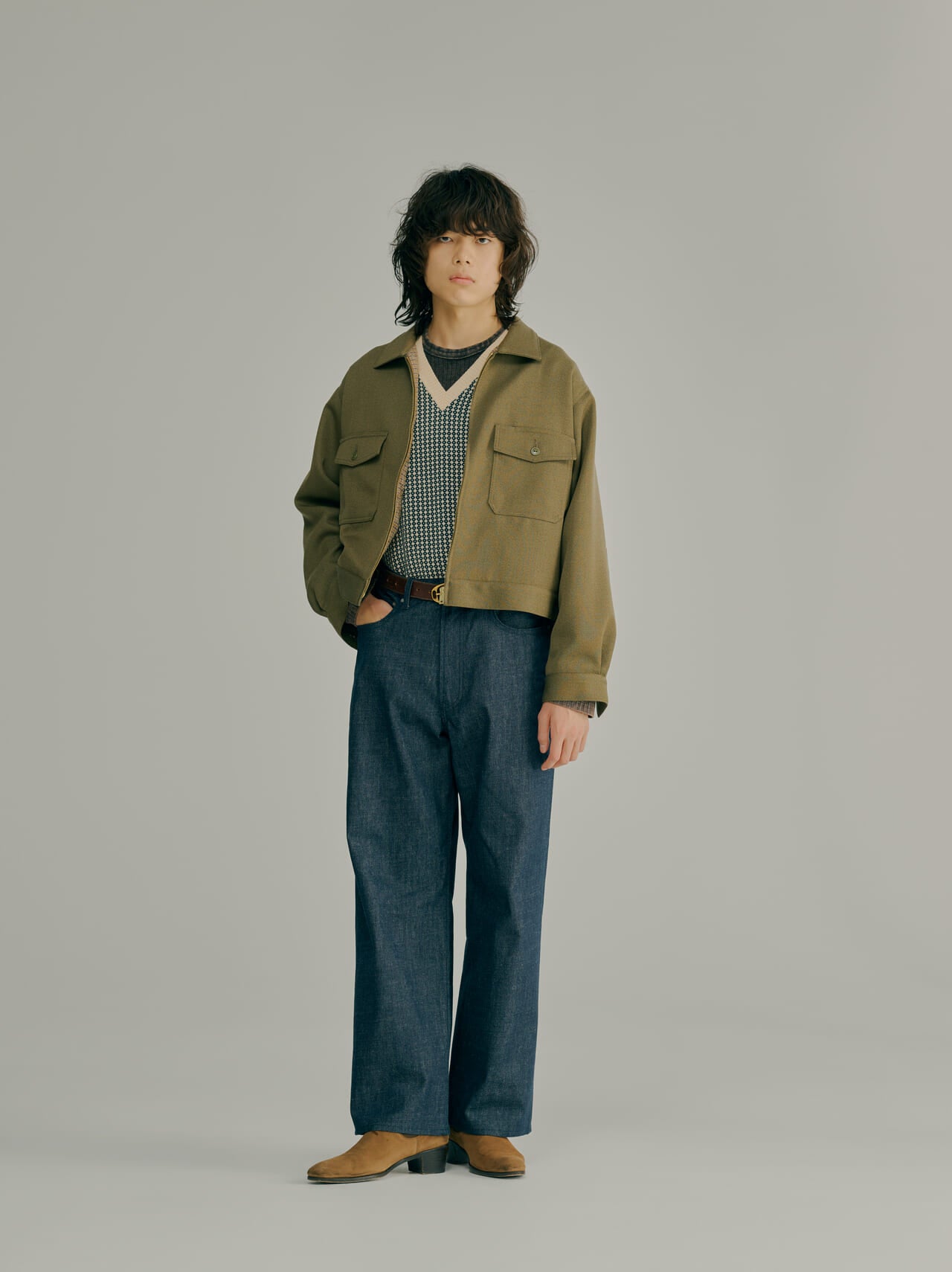 メンズノンノモデルオーディション×BEAMS_伊藤大真さん全身