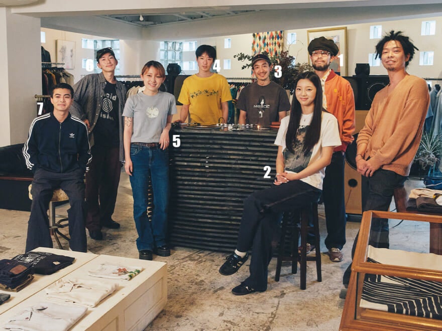 MARKETに集まる人達