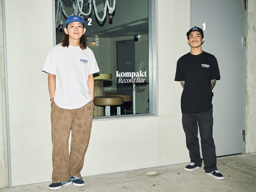 Kompakt Record Bar TOKYOに集まる人達