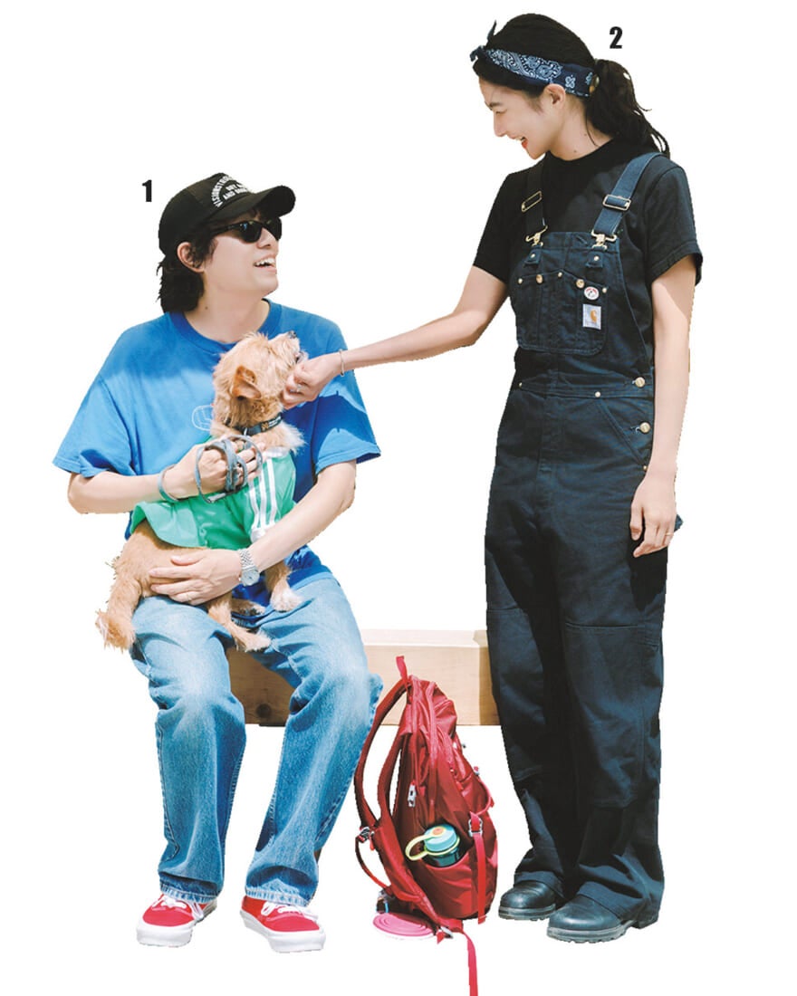 VISION STROLLのスタッフとお客さん