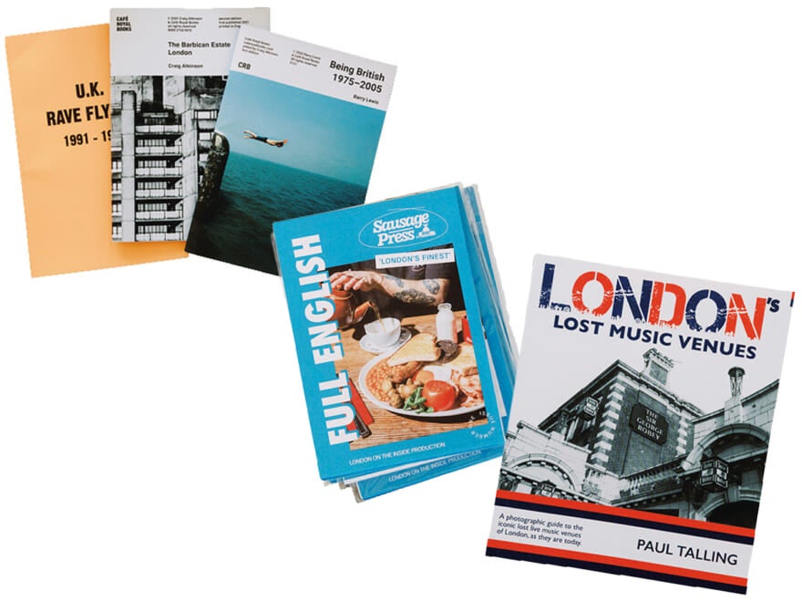 ZINE、『FULL ENGLISH』、『London's Lost Music Venues』