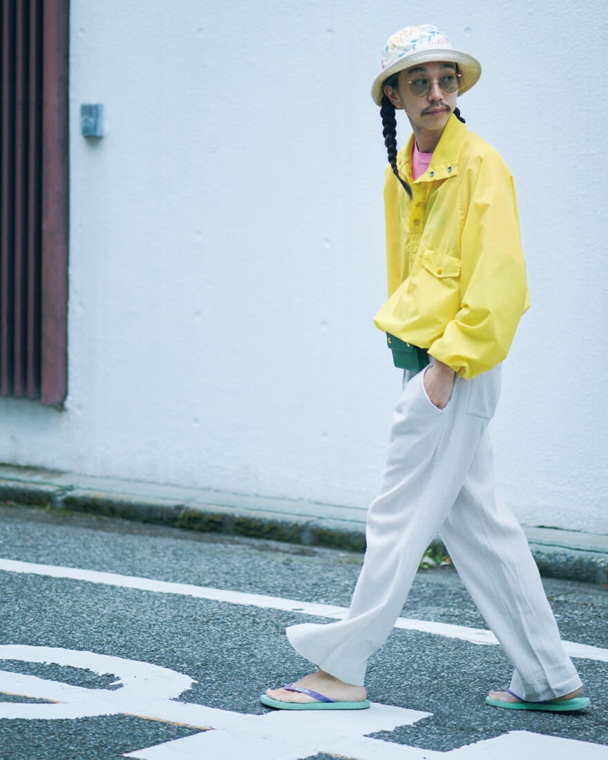 松原将平さんの着こなし 全身