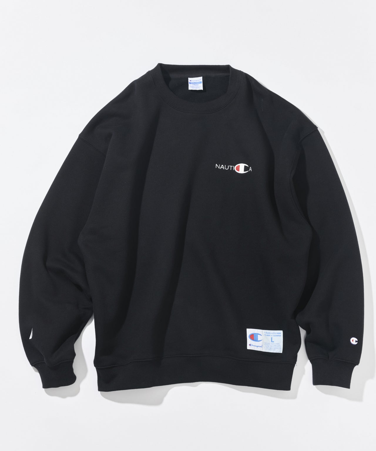 NAUTICA Champion コラボレーションアイテム 　ネイビー　スウェット