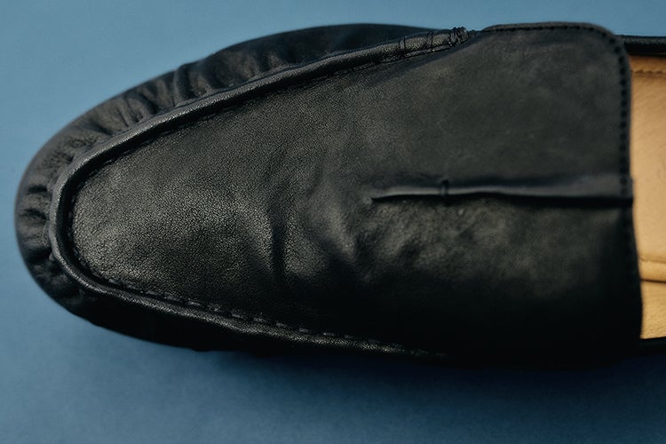 City Ambient Products FOOT INDUSTRY 別注ローファー 爪先 俯瞰