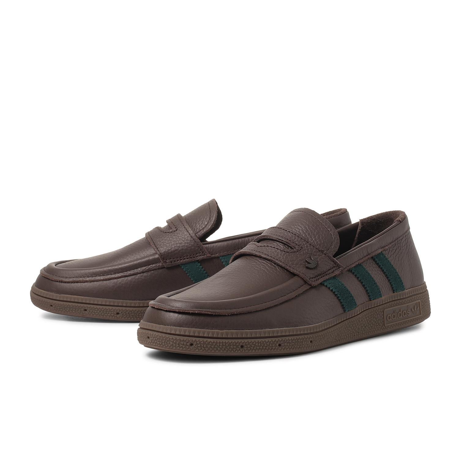 HANDBALL SPEZIAL LOAFER ブラウン 側面