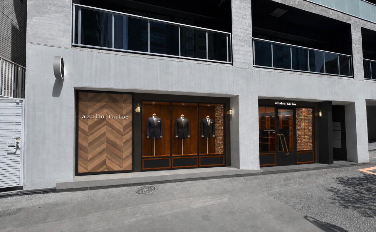 2026年8月に開店する麻布テーラー本店の外観写真