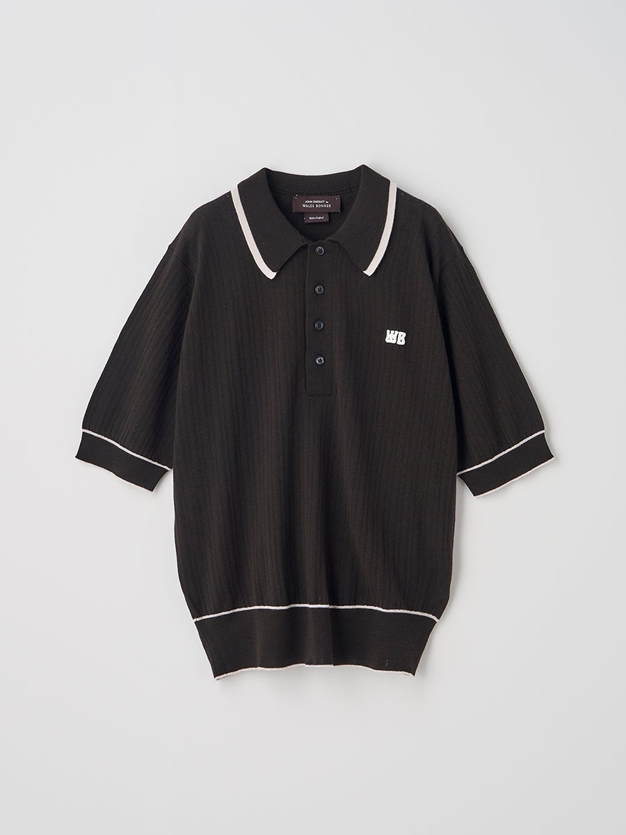 JOHN SMEDLEY、WALES BONNER カプセルコレクション ブラック ニット