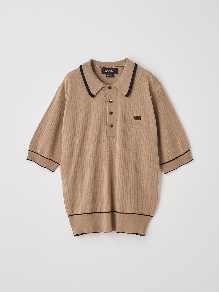 JOHN SMEDLEY、WALES BONNER カプセルコレクション ブラウン ニット