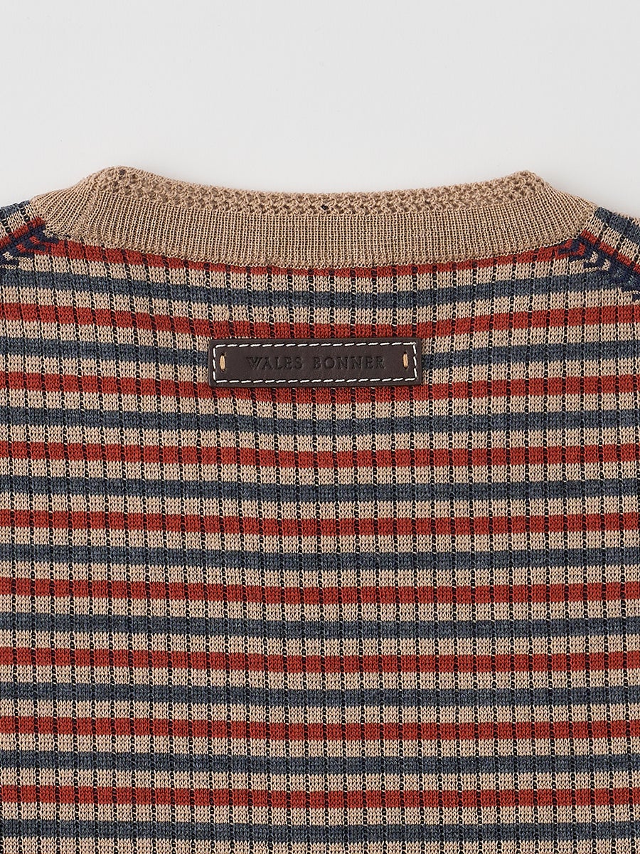 JOHN SMEDLEY、WALES BONNER カプセルコレクション ボーダー背面