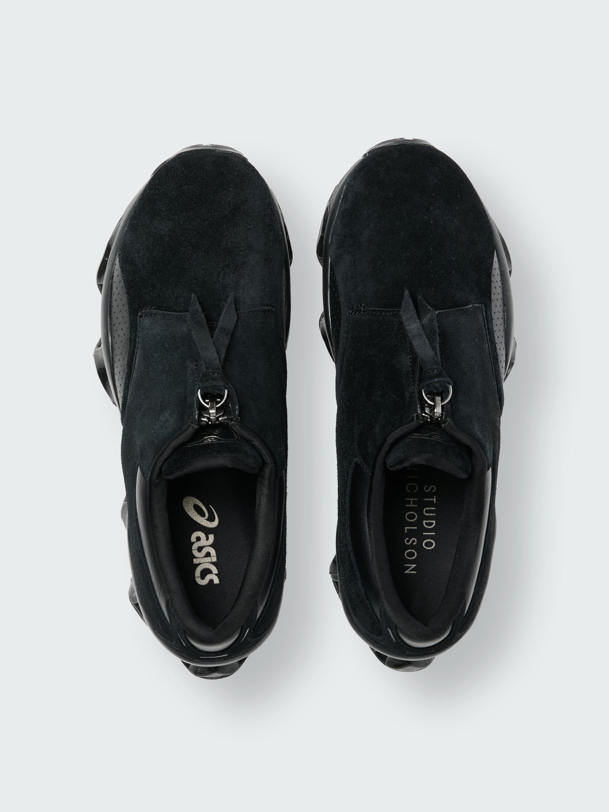 STUDIO NICHOLSON x ASICS 「GEL-KINETIC&trade; SP 」　ブラック　上アングル