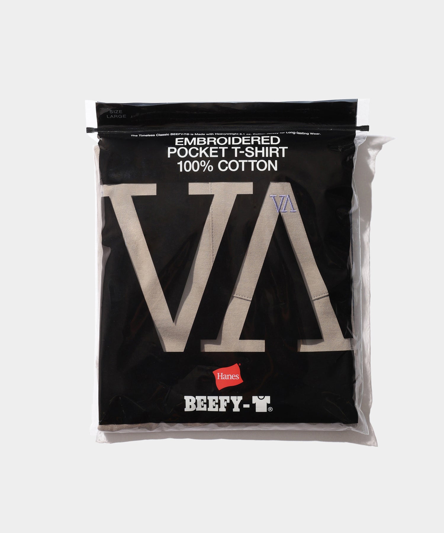 V.A.&times;Hanes　ベージュ
