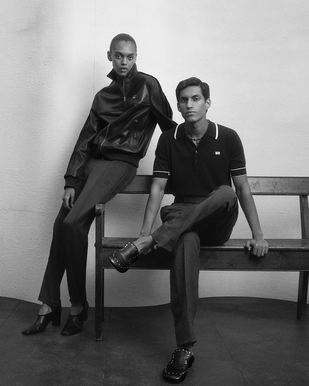 JOHN SMEDLEY、WALES BONNER カプセルコレクション キービジュアル