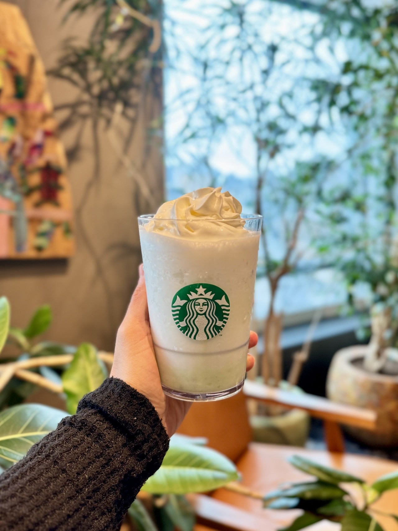 スタバ群馬限定群馬「 やっぱし榛名山なんさ キウイ ヨーグルト フラペチーノ&reg;」