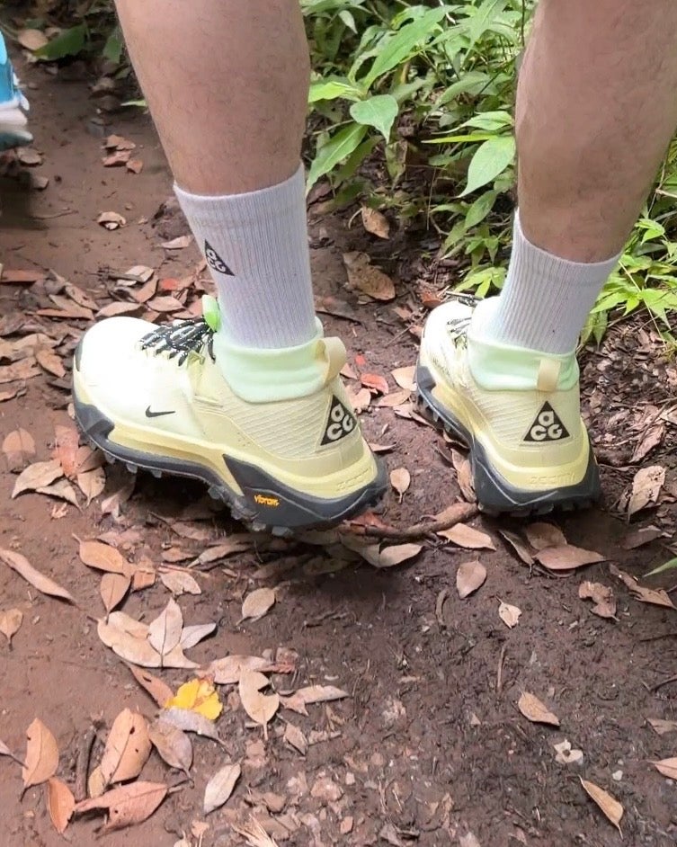 Nike ACGの新作ハイキングシューズ「ゼガマ ハイク」を履いてハイキングに挑戦!山を歩けば、走りにもつながる?メンズノンノモデルのリアルレポ。【MENʼS NON-NO RUNNING CLUB #4】
