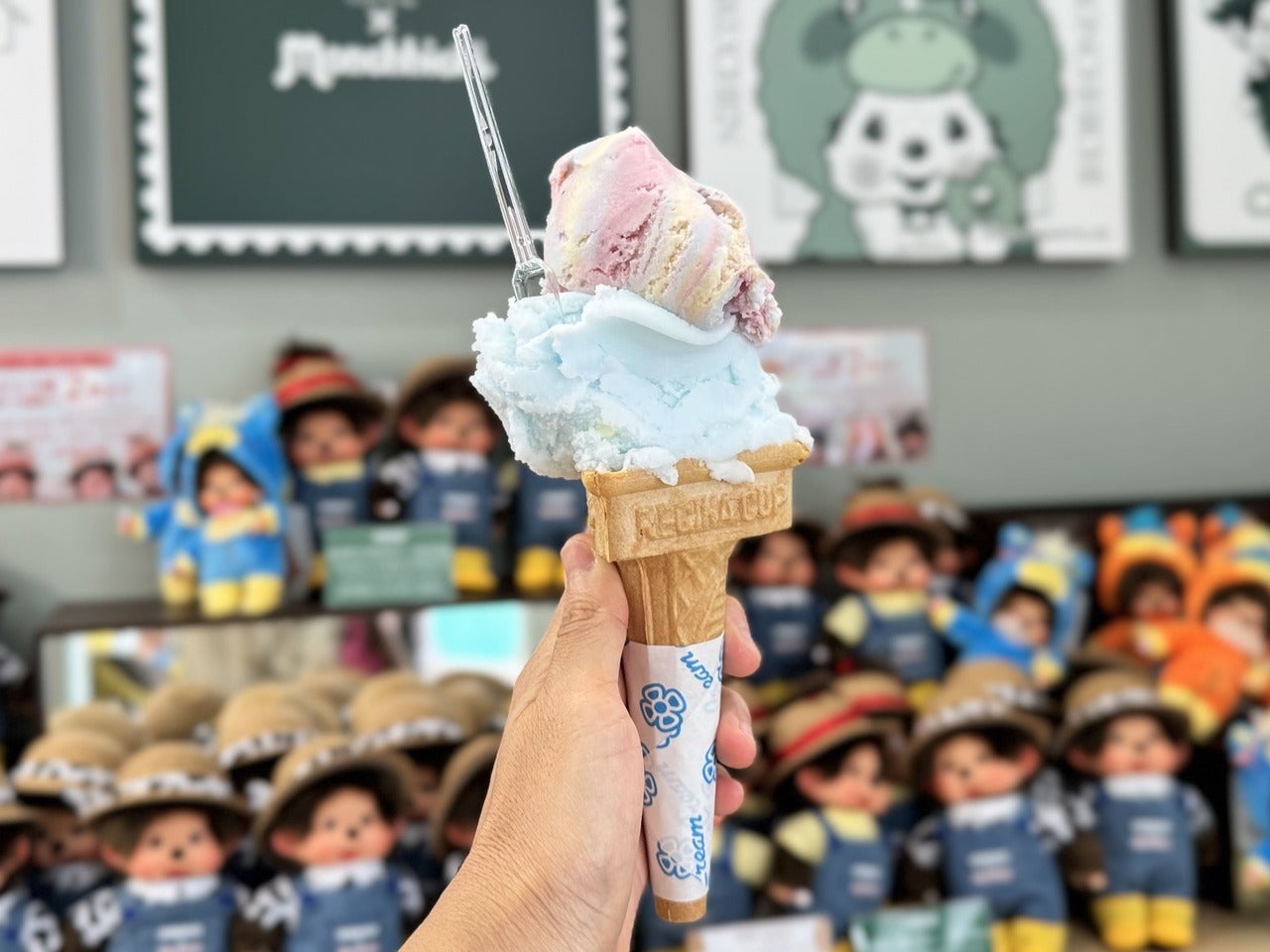 A la mode GOEMON(GOEMON×Monchhichi)のジェラート