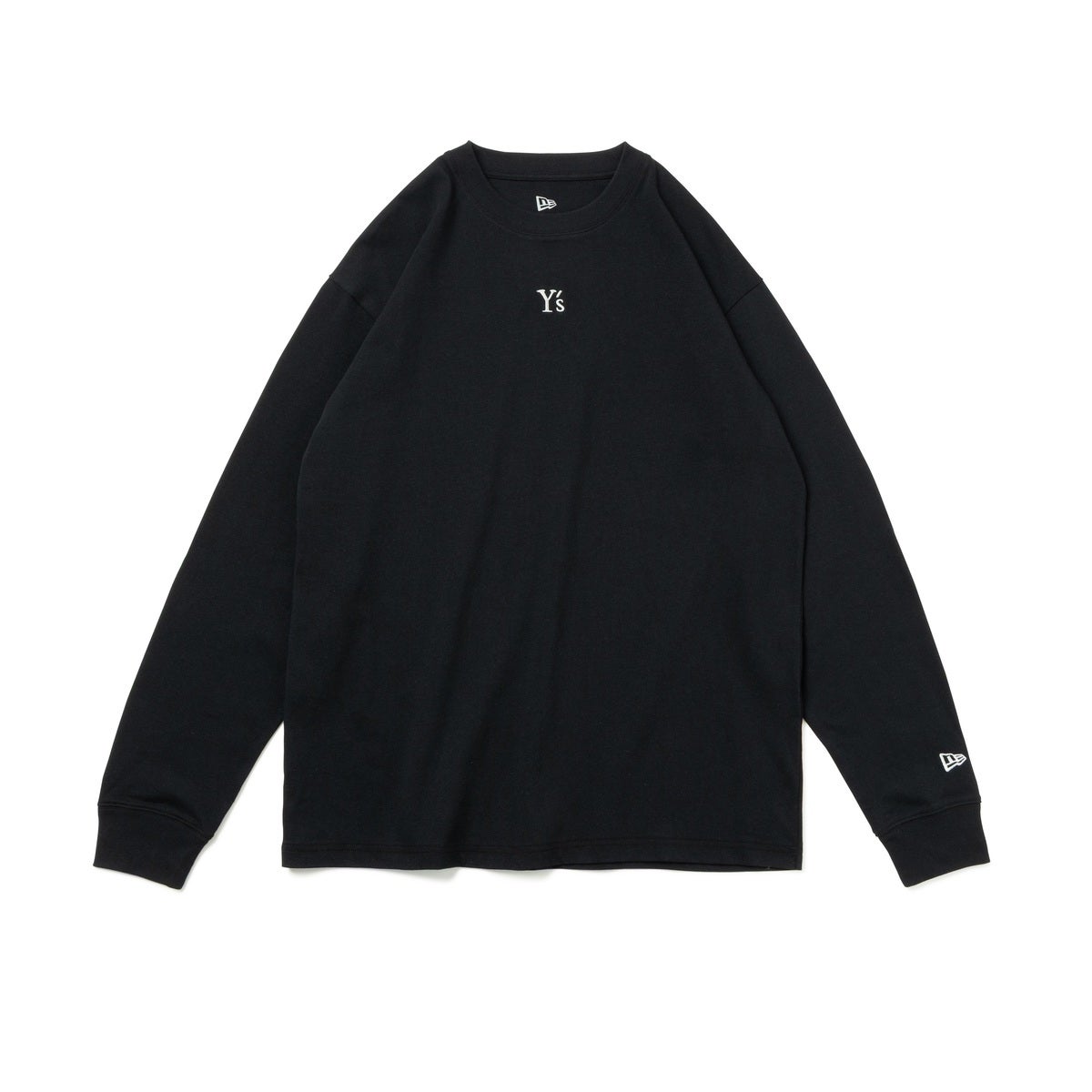 Long Sleeve Cotton Tee ブラック