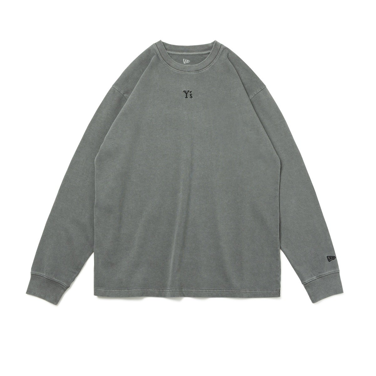 Long Sleeve Cotton Tee グレー