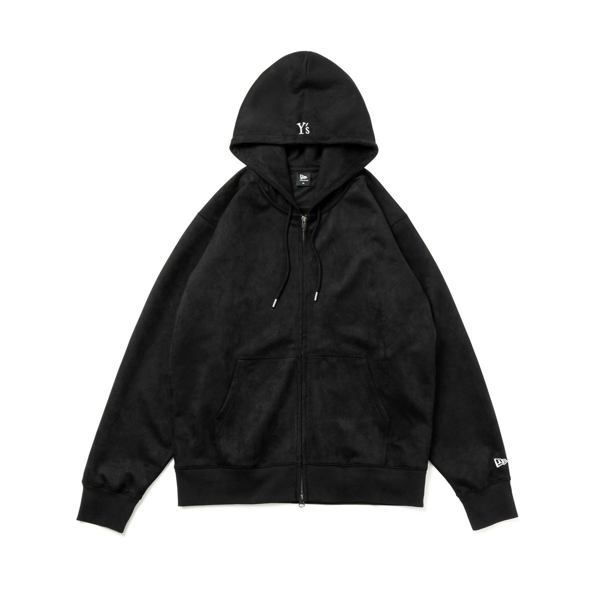 Suede Full-Zip Hoodie