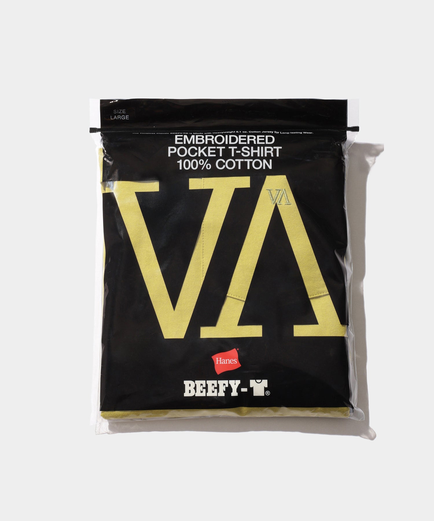 V.A.&times;Hanes　イエロー
