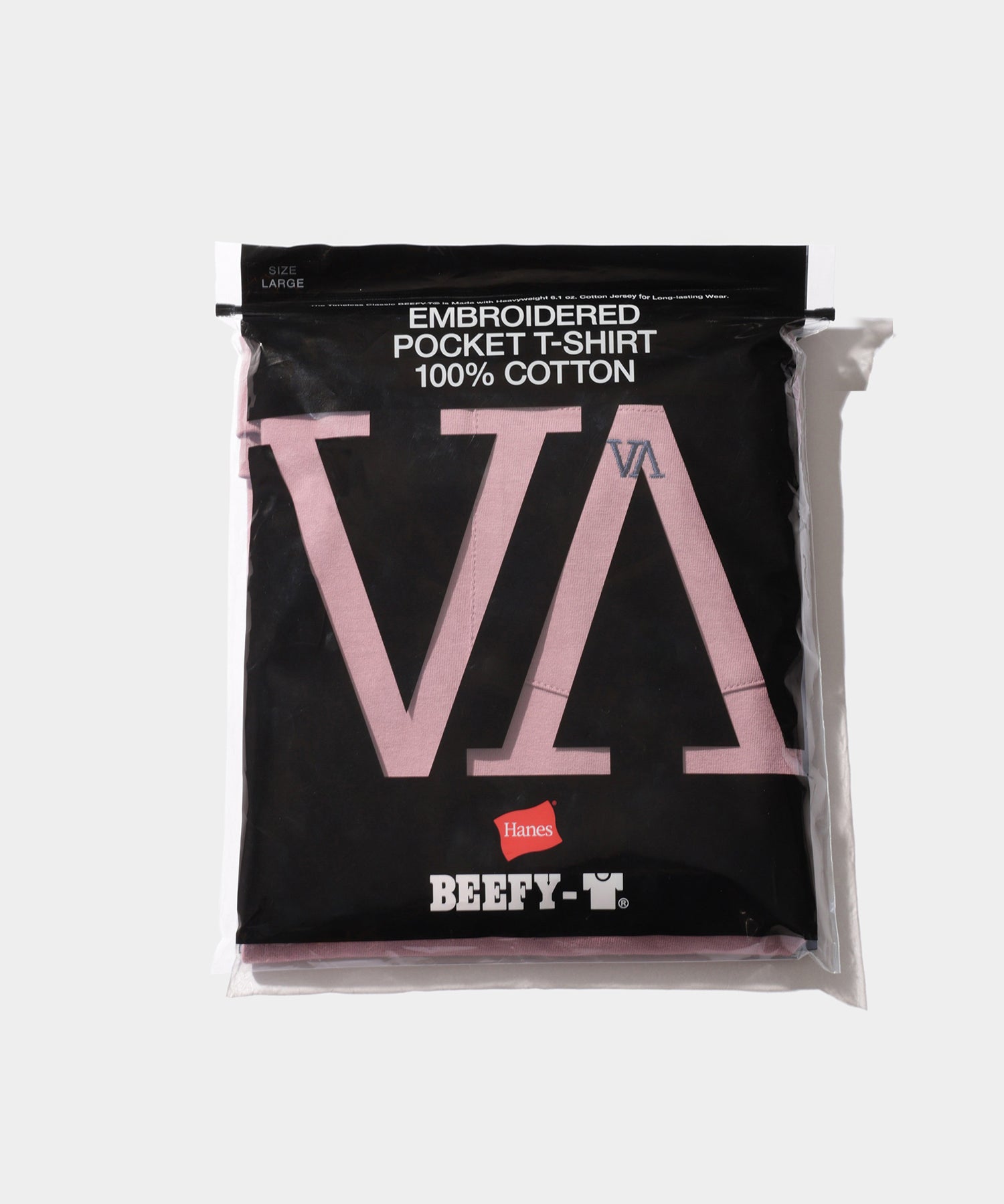 V.A.&times;Hanes　プラム