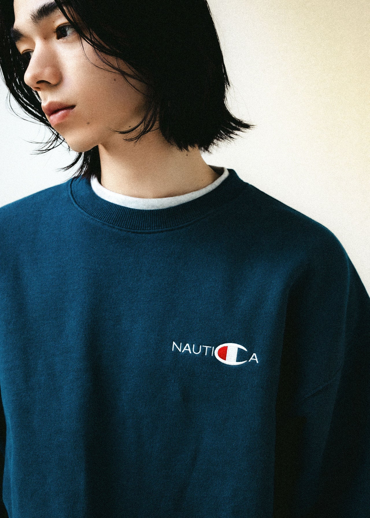 NAUTICA Champion コラボレーションアイテム　ビジュアル２