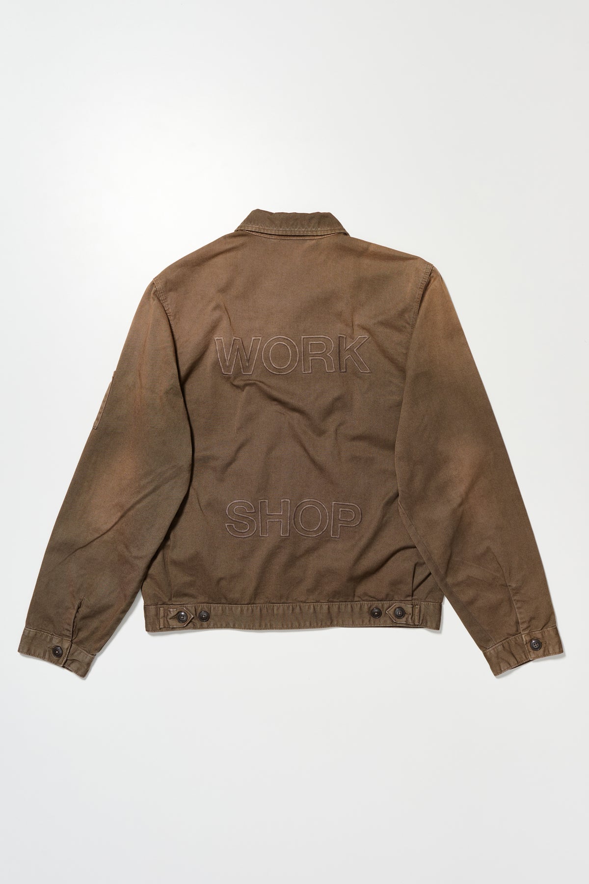 EISENHOWER JACKET　 Washed Brown　バック