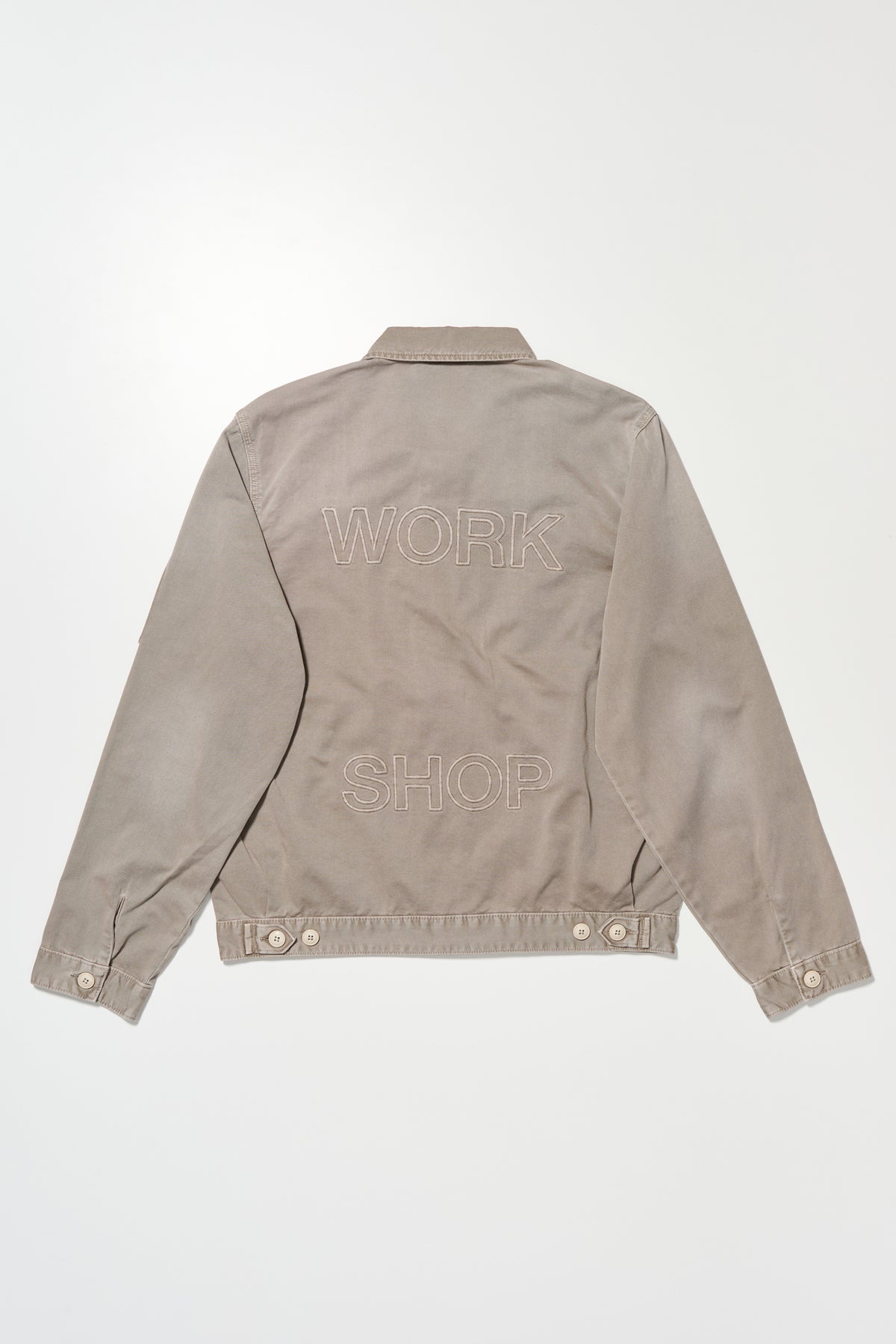 EISENHOWER JACKET　 Washed Khaki　バック