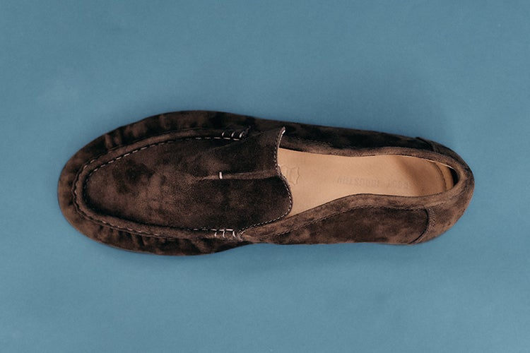 City Ambient Products FOOT INDUSTRY 別注ローファー ブラウン 俯瞰