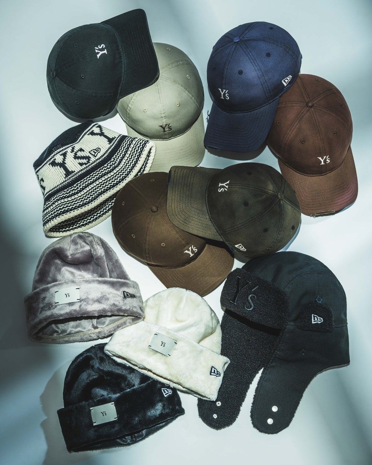 newera×Y’s ルック