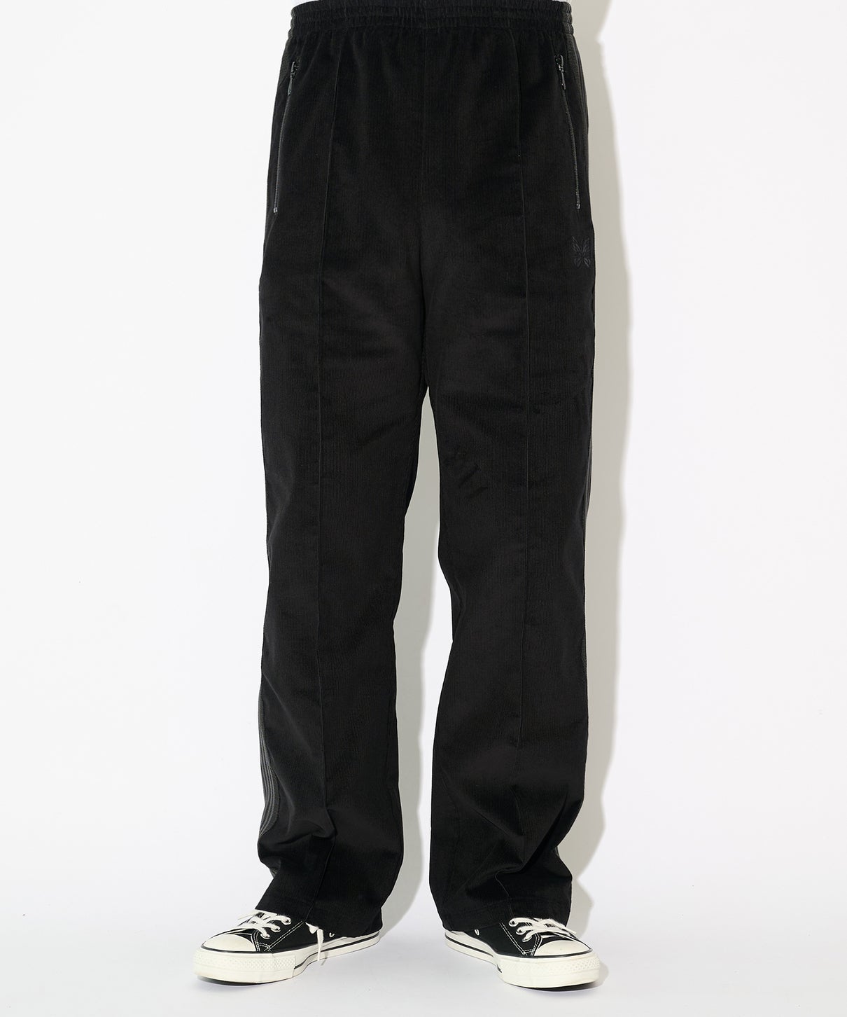 TRACK PANT ブラック着画
