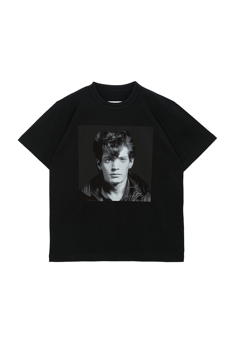 sacai(サカイ)×ロバート・メイプルソープ セルフポートレートTシャツ(表)