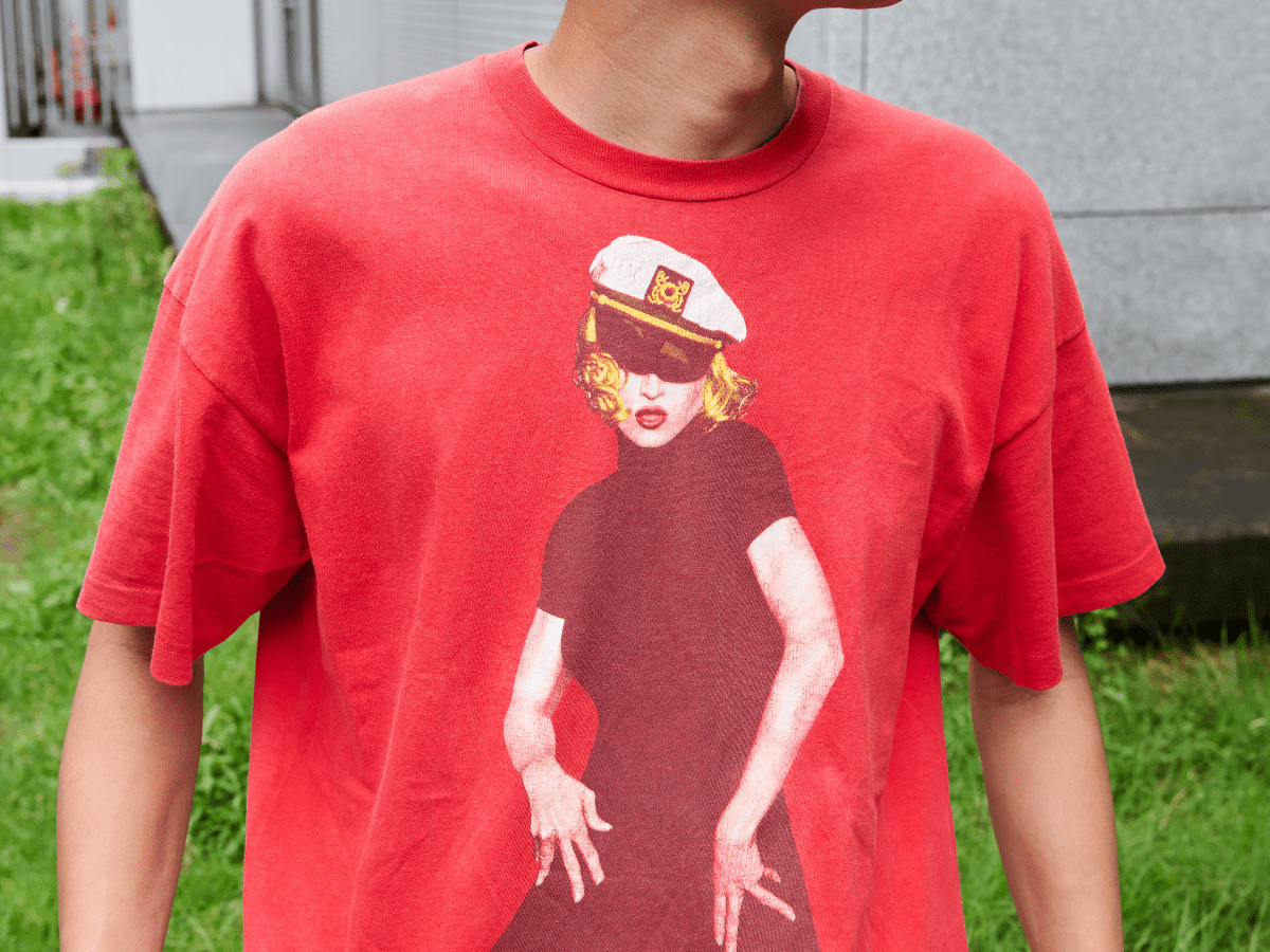 マドンナのヴィンテージTシャツ