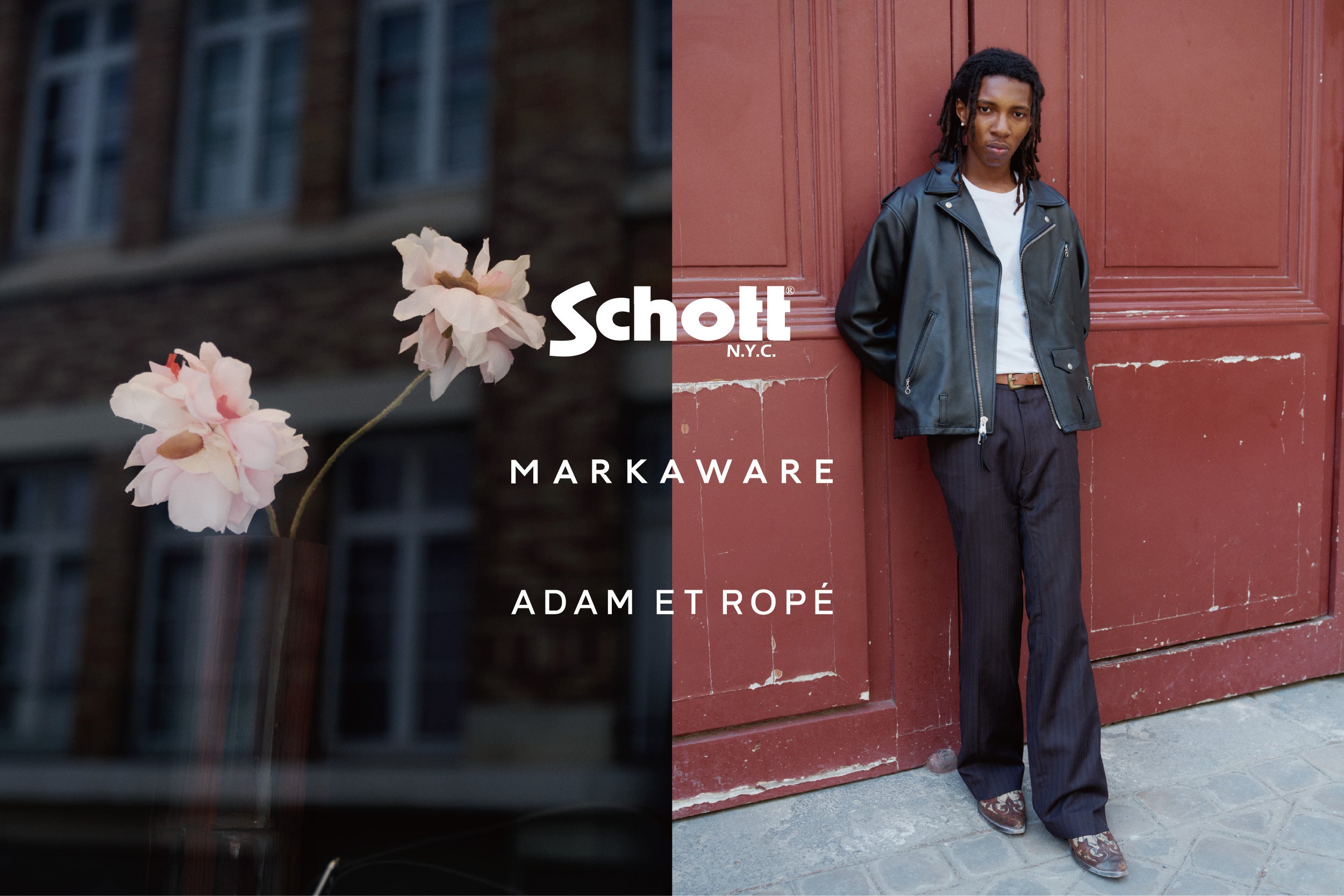 Schott &times; MARKAWARE  for ADAM ET ROP&Eacute; 「EX ONESTAR MW」