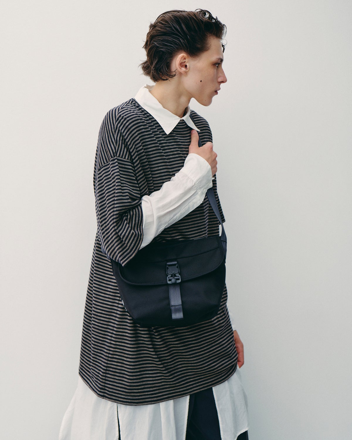 Manhattan Portage BLACK LABEL 「FIDLOCK V-BUCKLE」コレクション 着画