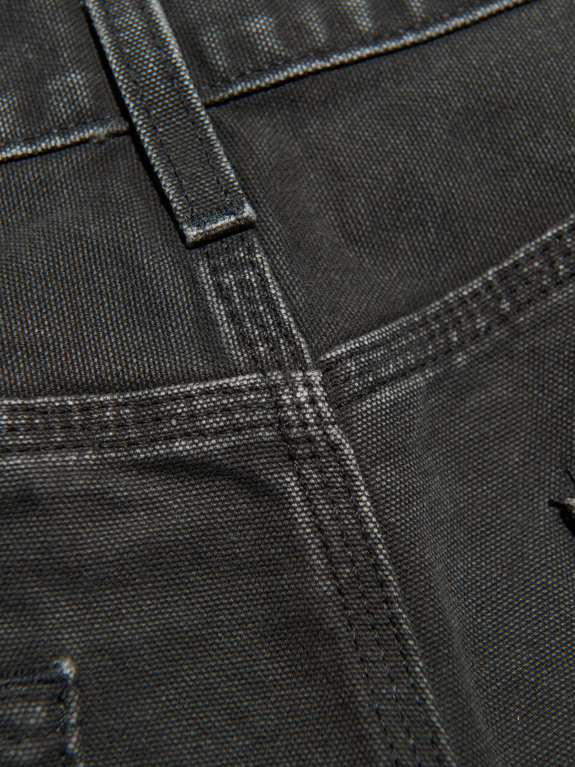 リーバイス®/WORKWEAR 568™ ルーズストレート カーペンターパンツ ブラックのステッチ
