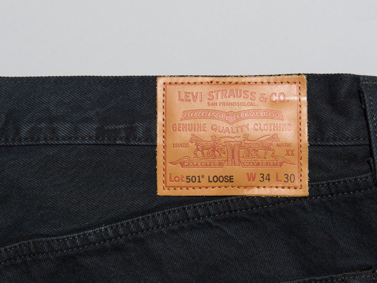 リーバイス®︎の501® Looseのパッチ