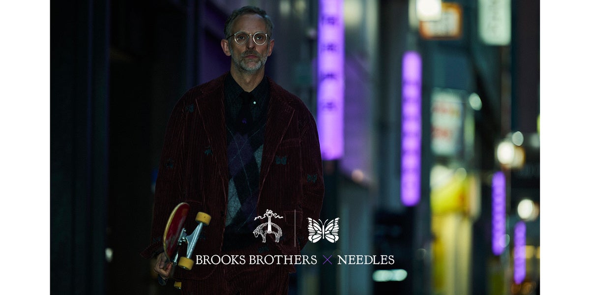 Brooks Brothers&nbsp;&times;NEEDLES　ビジュアル