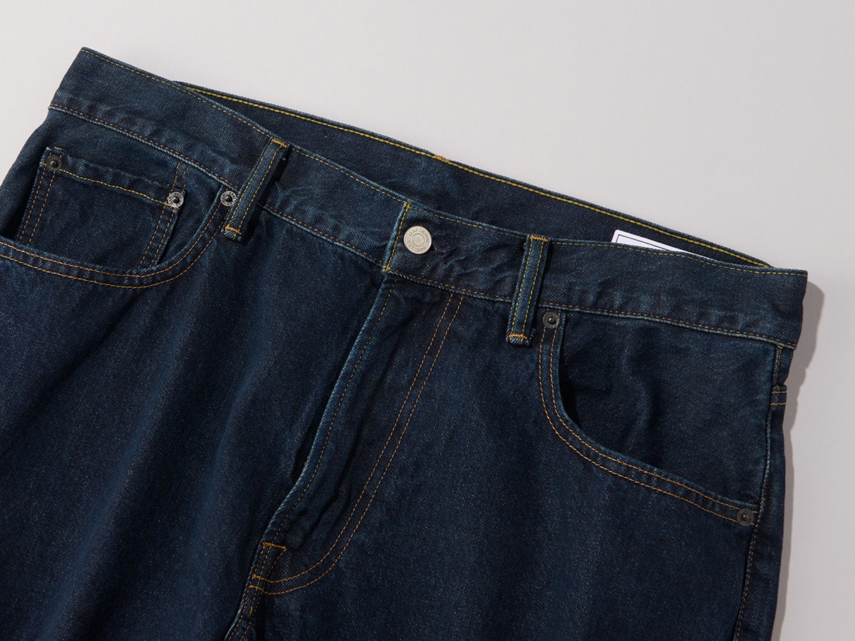 GAPのデニムバギーパンツのウエスト