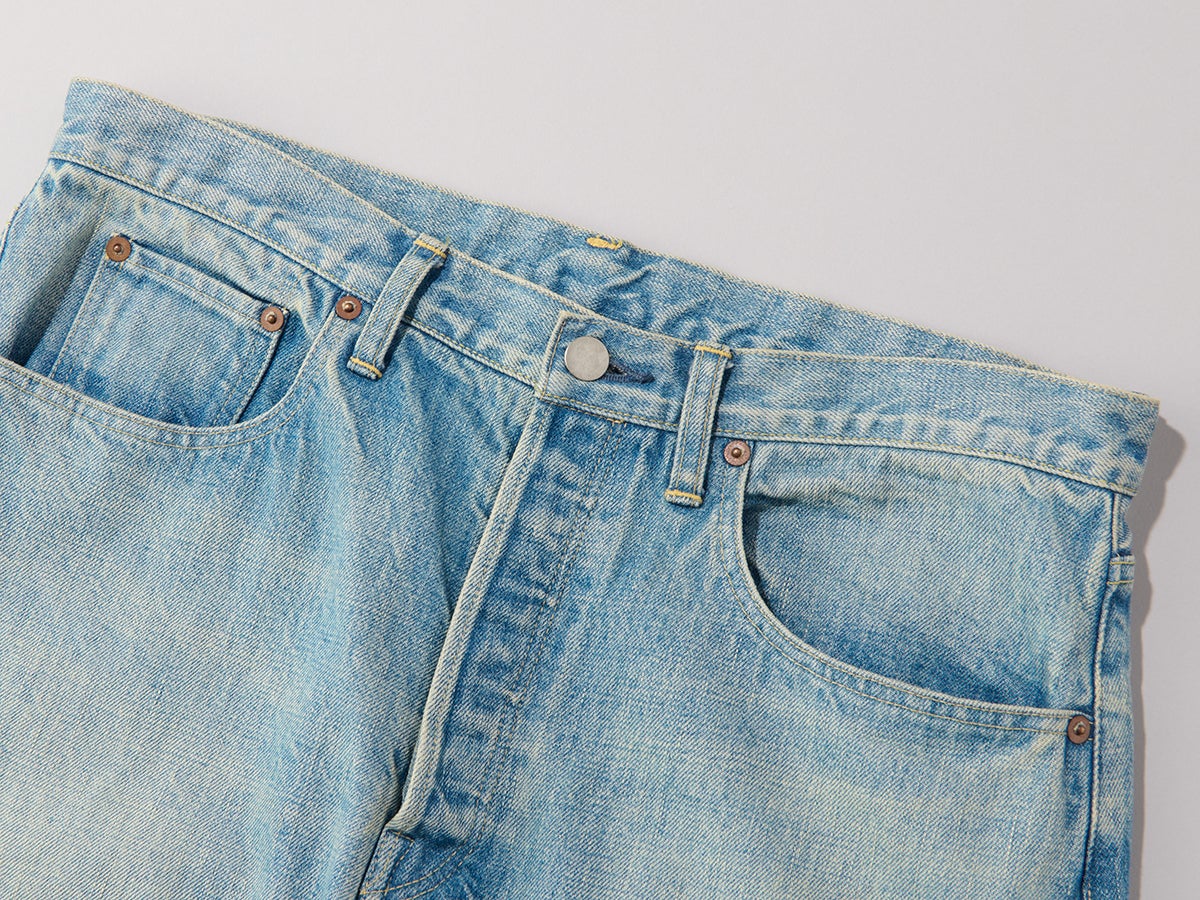 「シュタイン(ssstein)」の『ROUND DENIM PANTS』