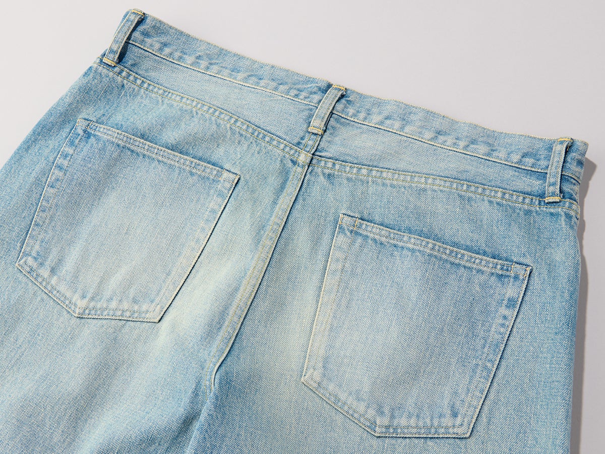 「シュタイン(ssstein)」の『ROUND DENIM PANTS』