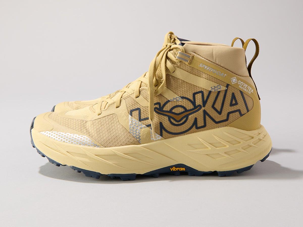 HOKA、Speedgoat 7 Hike GTX、サイド