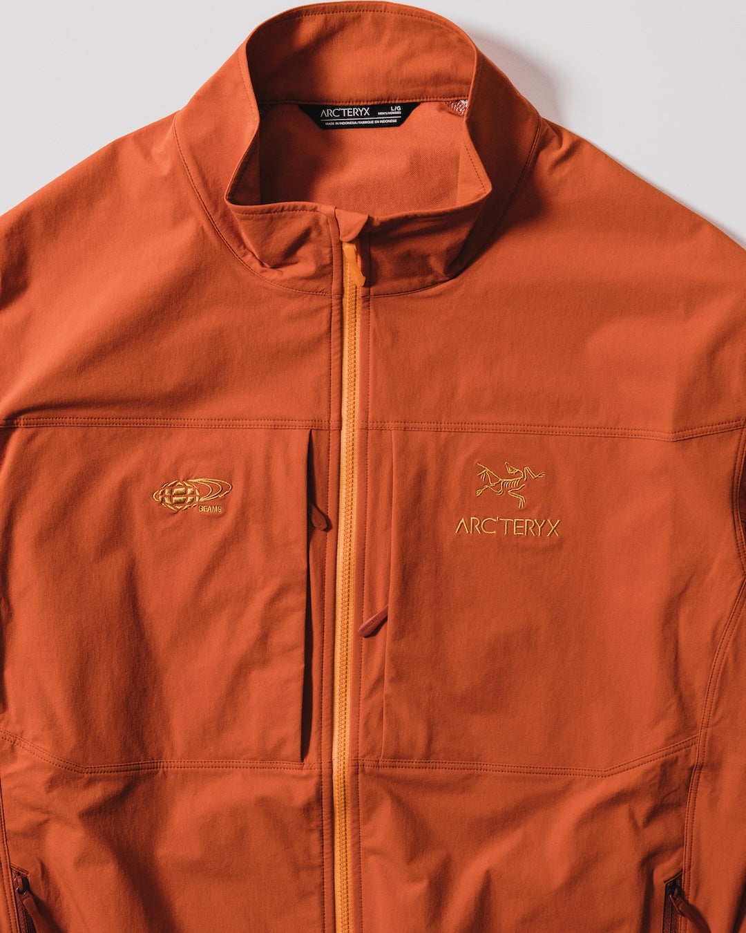 ARC'TERYX × BEAMS Anniversary Collection フリース ロゴ