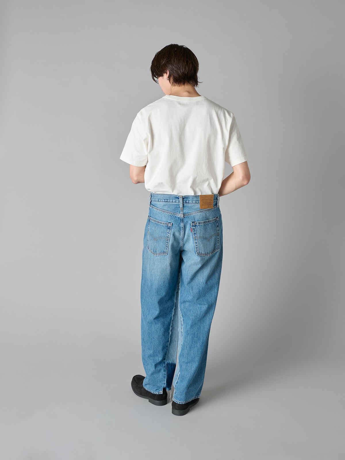 Levi's 「BAGGY WIDE LEG ジーンズ」を穿いてみた　バック