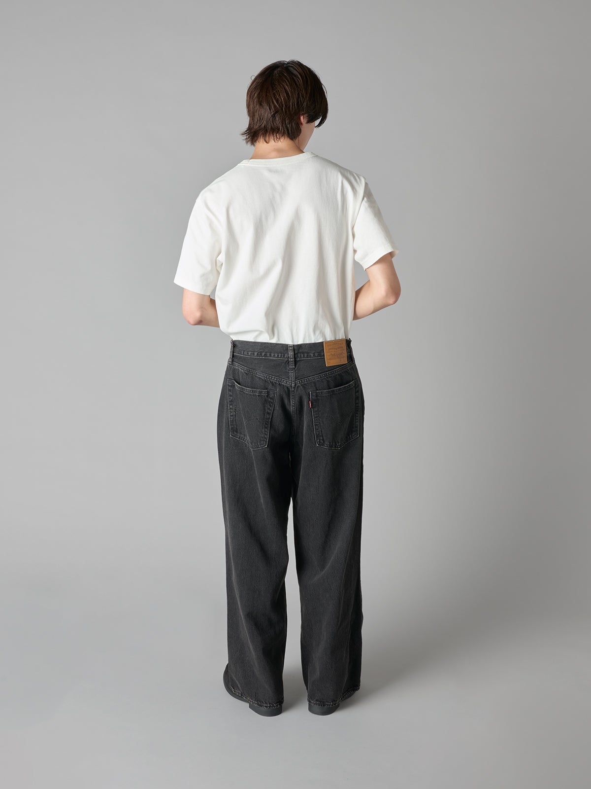 Levi's® 「BAGGY WIDE LEG ジーンズ」を穿いてみた バック