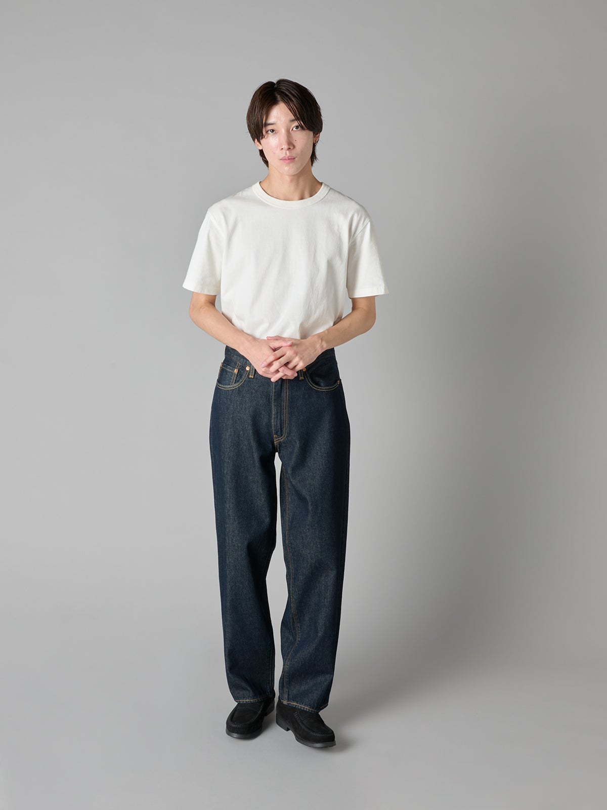 Levi’s®「578™ バギー ジーンズ ダークインディゴ」を穿いてみた フロント