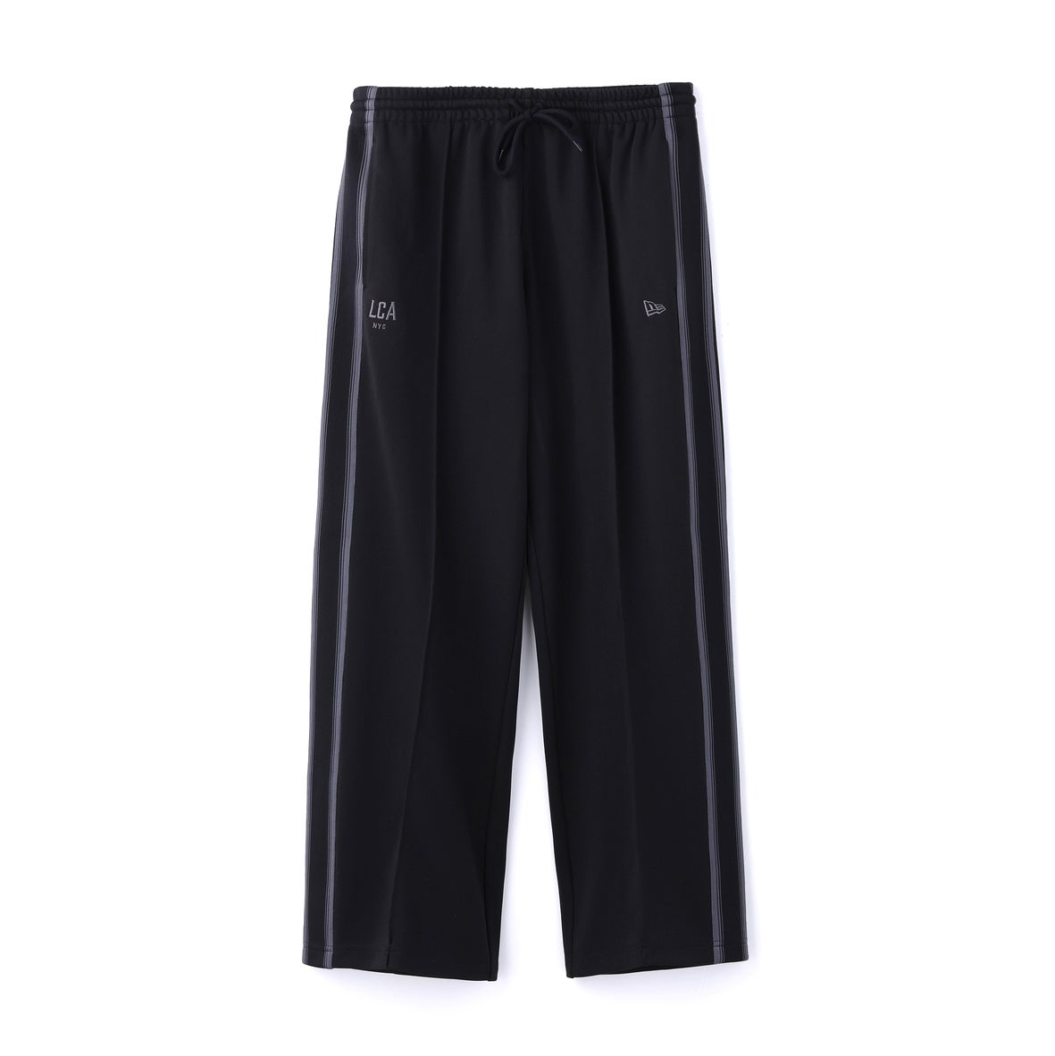 Smooth Jersey Track Pants BLACK