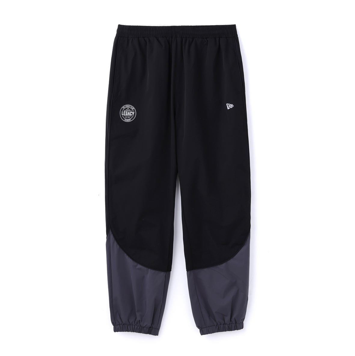 Oversized Piping Track Pants　BLACK